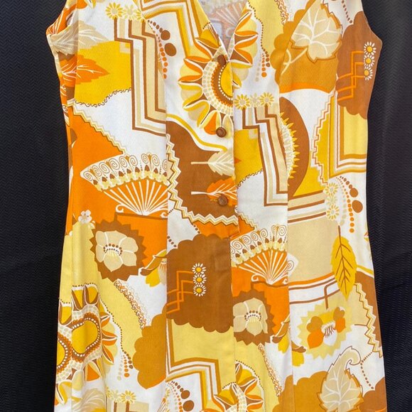 91 (VWC) Vintage. Handcrafted. Smock. Blouse. 1960. Europe. Rare Find. - Picture 3 of 12